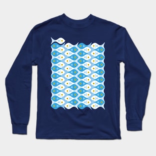 Escher fish style III Long Sleeve T-Shirt